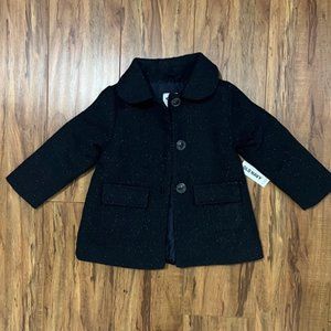 Toddler Girl size 2T Peacoat Navy Blue / Gold Sparkle